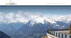 Desktop Screenshot of jaufenpass.eu